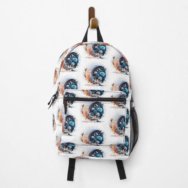 Item preview, Love Birds Floral Moon Art designed and sold by Modern-Tropical.