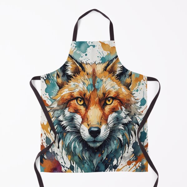 Item preview, Colorful Fox Face Logo Facing Forward designed and sold by KING TK.