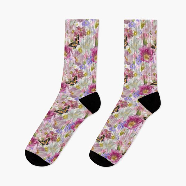 Item preview, Butterflies and summer flowers  designed and sold by Lewis-mart.