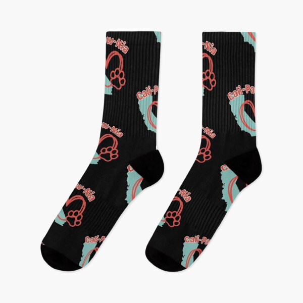 Item preview, Paw Print California Funny designed and sold by Life Is Beautiful.