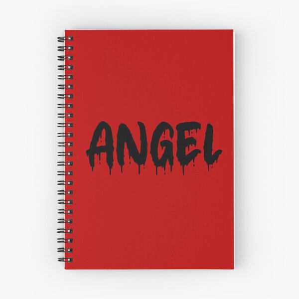 Item preview, BLACK ON RED ANGEL BLOOD DRIP designed and sold by RomeArtCo.