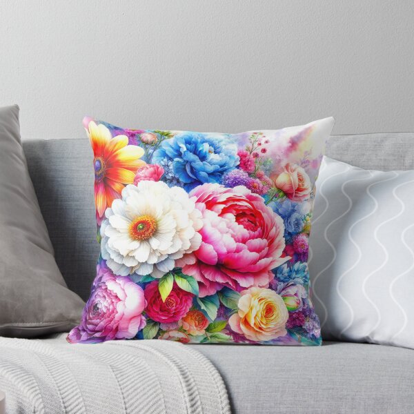 Item preview, Watercolor Flowers designed and sold by connie campbell.