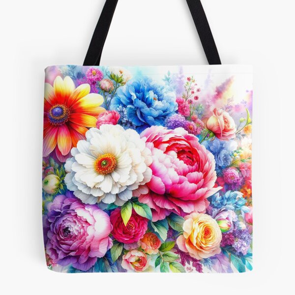 Item preview, Watercolor Flowers designed and sold by connie campbell.