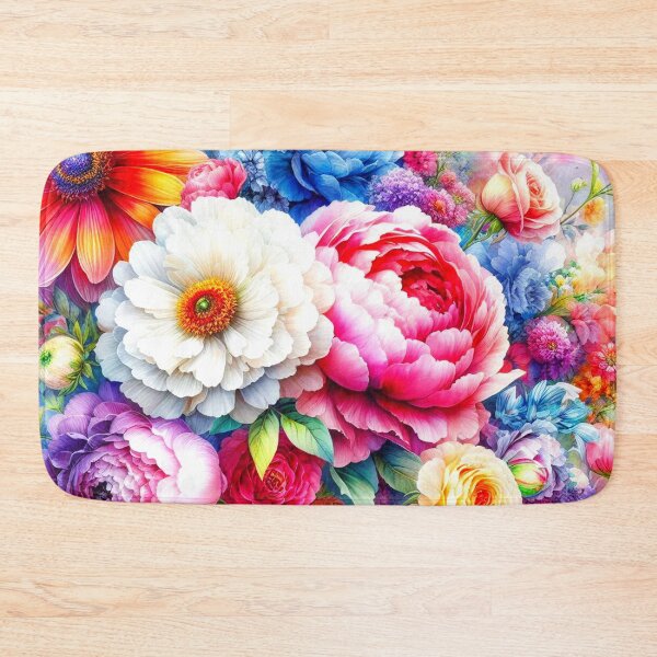 Item preview, Watercolor Flowers designed and sold by connie campbell.