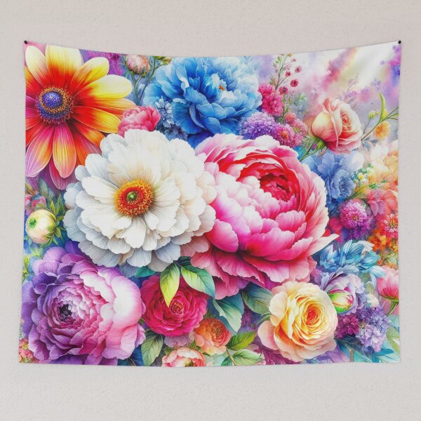 Item preview, Watercolor Flowers designed and sold by connie campbell.