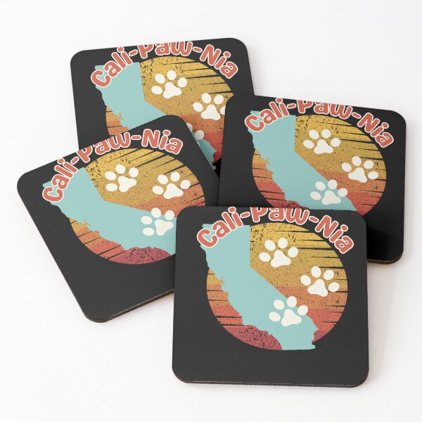 Item preview, Paw Prints California Vintage designed and sold by Life Is Beautiful.