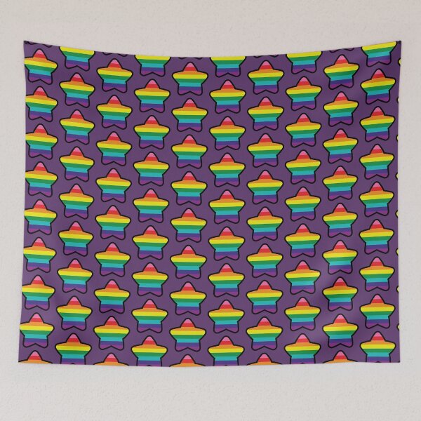 Item preview,  Original Rainbow Flag Star designed and sold by deadbeatprince-typography.