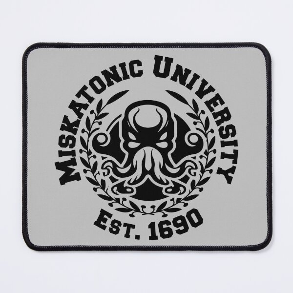 Item preview, Miskatonic University Arkham Lovecraft Reference Fictional College Logo Apparel Design designed and sold by Axolotl Apparel.