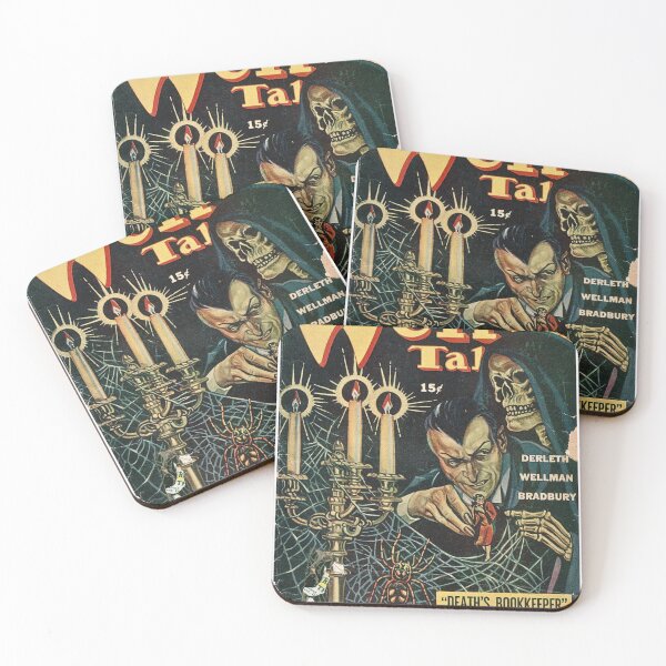 Item preview, Weird Tales Death's Bookkeeper designed and sold by LithiumCocktail.