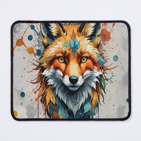 Item preview, Colorful Fox Face Logo Facing Forward designed and sold by KING TK.