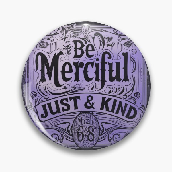 Item preview, Micah 6:8 Be Merciful, act justly, walk humbly (Purple) designed and sold by bfwilson.
