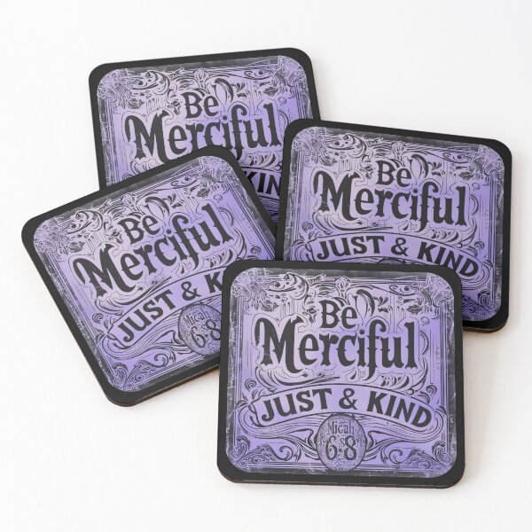 Item preview, Micah 6:8 Be Merciful, act justly, walk humbly (Purple) designed and sold by bfwilson.