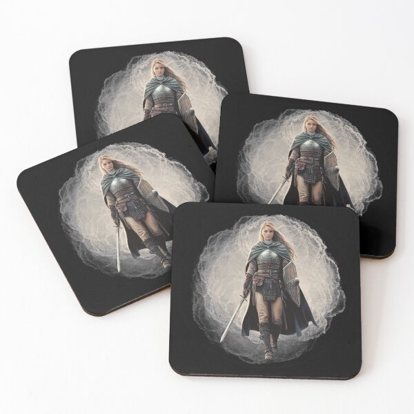 Item preview, Female Knight: Medieval Woman Warrior designed and sold by Mirabilum.
