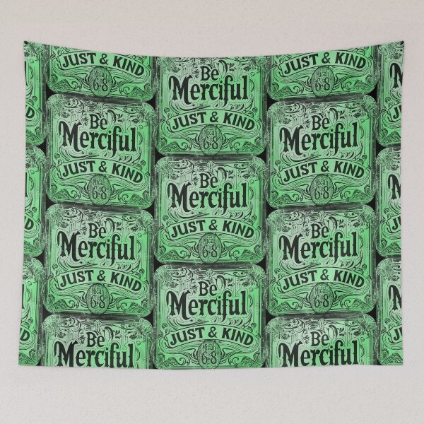 Item preview, Micah 6:8 Be Merciful, act justly, walk humbly (Green) designed and sold by bfwilson.