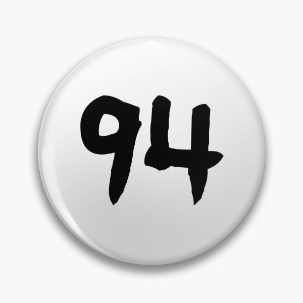 Item preview, 94, ninety-four, black, ninja designed and sold by Numbers-Art.