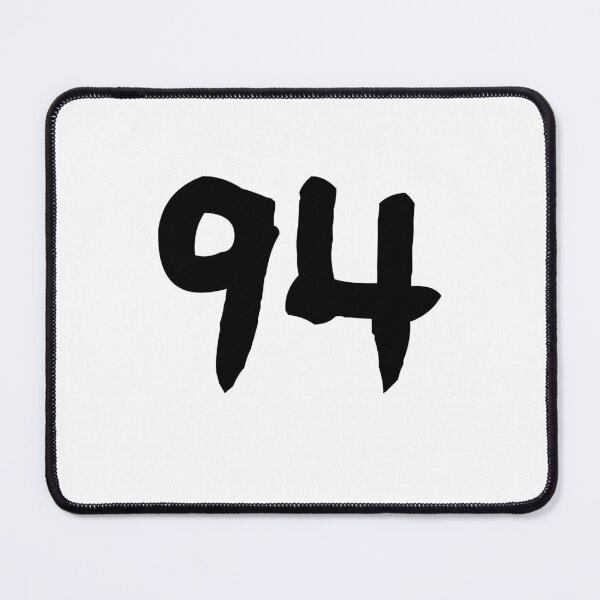 Item preview, 94, ninety-four, black, ninja designed and sold by Numbers-Art.