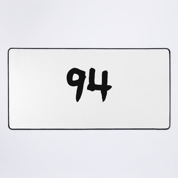 Item preview, 94, ninety-four, black, ninja designed and sold by Numbers-Art.