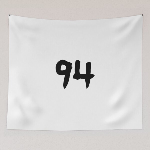 Item preview, 94, ninety-four, black, ninja designed and sold by Numbers-Art.