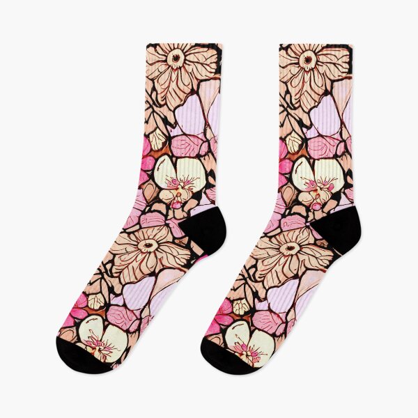 Item preview,  Yellow and pink Floral seamless designed and sold by Clara Fruggeri.