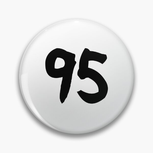 Item preview, 95, ninety-five, black, ninja designed and sold by Numbers-Art.