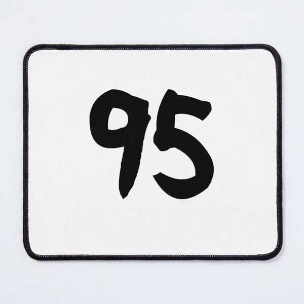 Item preview, 95, ninety-five, black, ninja designed and sold by Numbers-Art.
