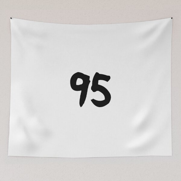 Item preview, 95, ninety-five, black, ninja designed and sold by Numbers-Art.
