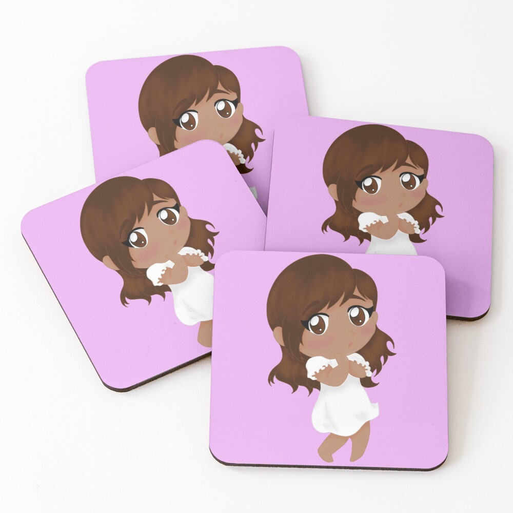 Item preview, Coasters (Set of 4) designed and sold by ChibiPower.