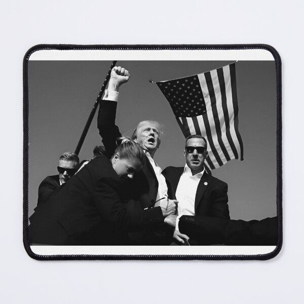 Item preview, President Trump Victory MAGA Black and White designed and sold by lordisofjhoalt.