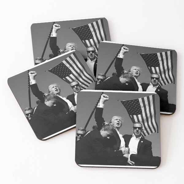 Item preview, President Trump Victory MAGA Black and White designed and sold by lordisofjhoalt.