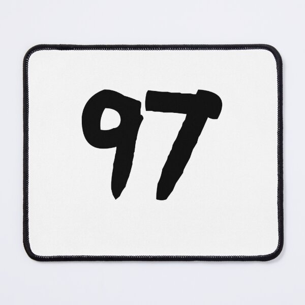 Item preview, 97, ninety-seven, black, ninja designed and sold by Numbers-Art.