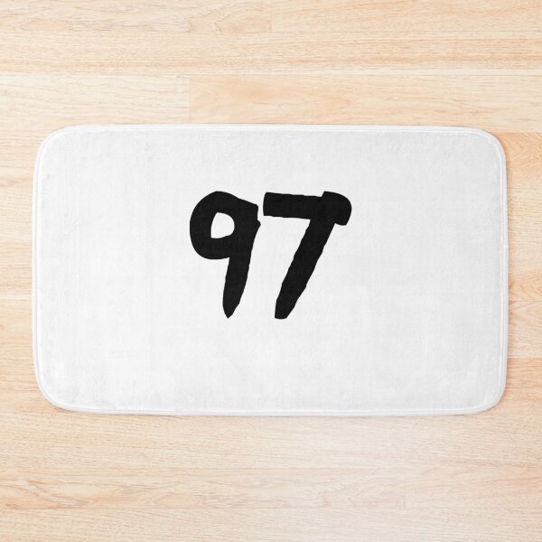 Item preview, 97, ninety-seven, black, ninja designed and sold by Numbers-Art.
