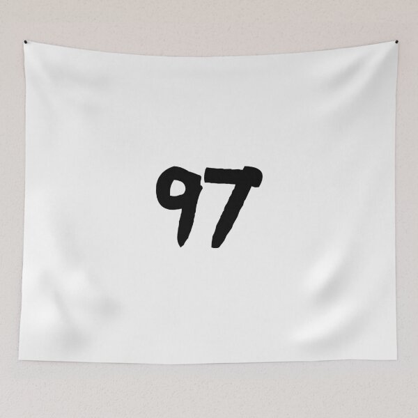 Item preview, 97, ninety-seven, black, ninja designed and sold by Numbers-Art.
