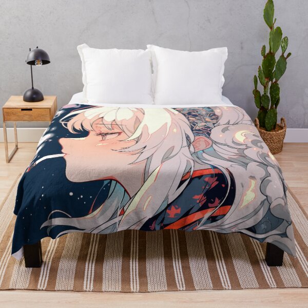 Aperçu de l'œuvre Nuit Rêveuse Contemplative Fumer Anime Fille créée et vendue par bubblegoth.