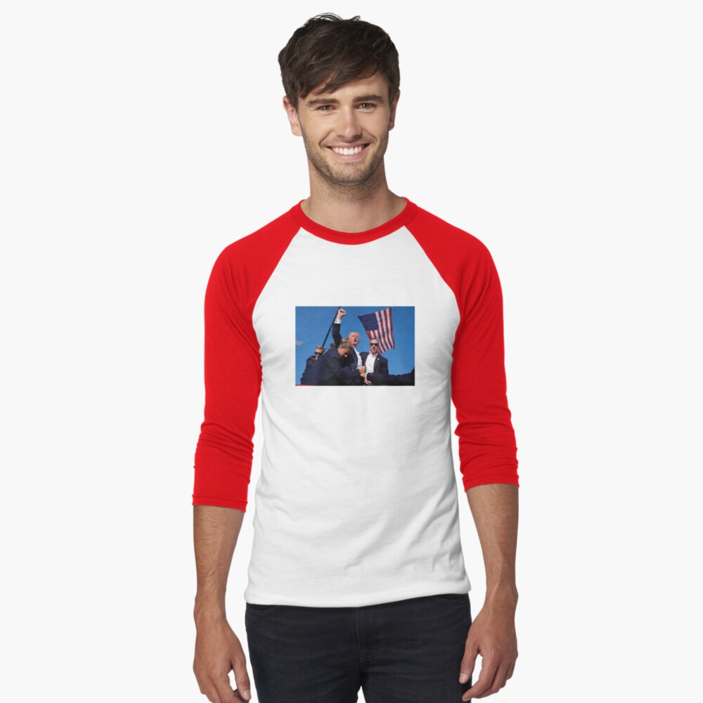 Item preview, Baseball ¾ Sleeve T-Shirt designed and sold by akool.