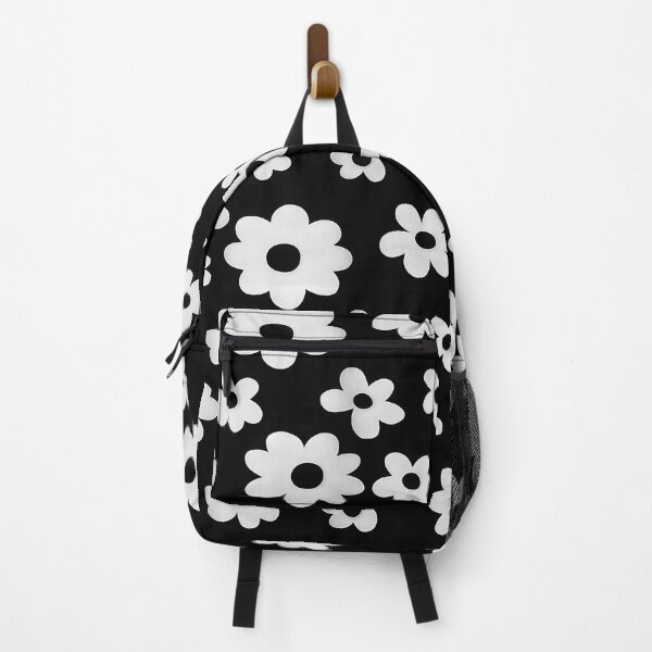 Artikelvorschau, Blasse kleine Gänseblümchen Blumenmuster auf Schwarz entworfen und verkauft von victorsuarez.