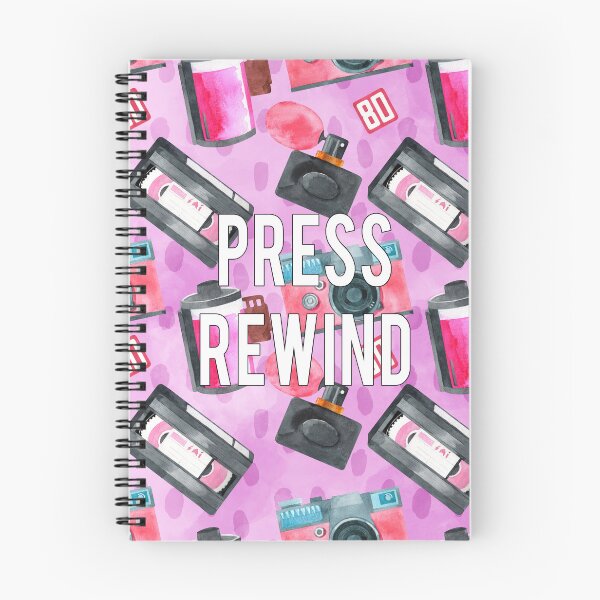 Item preview, Press rewind 80's design designed and sold by Debi Chambers.