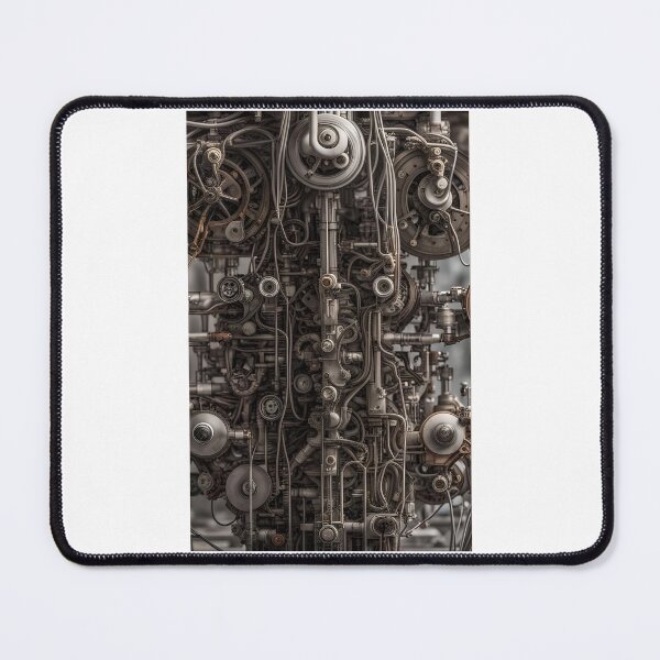 Item preview, Techno Punk Surreal Engine designed and sold by ZenOfAIarts.