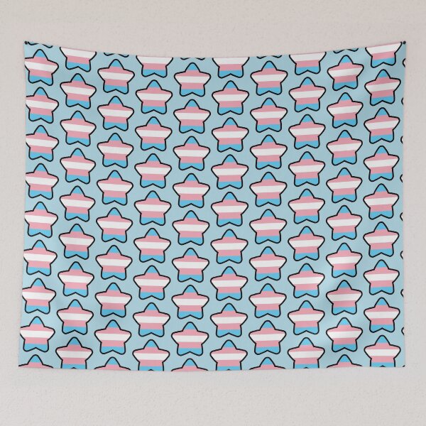 Item preview, Transgender Flag Star designed and sold by deadbeatprince-typography.