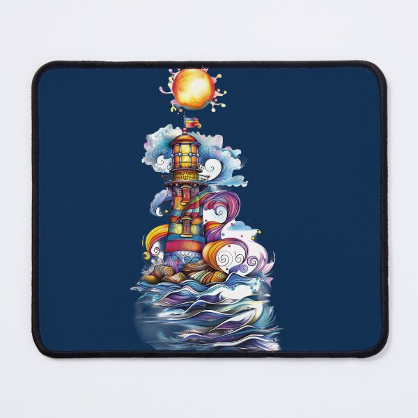 Item preview, Lighthouse designed and sold by UglyMandalas.