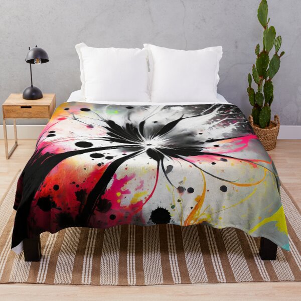 Item preview, Fantastic multicolored flowers 6 designed and sold by GRACIART-FR.