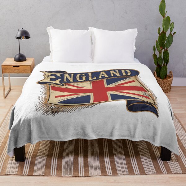 Item preview, Vintage English Banner Fan England Flag Retro T-Shirt FOOTBAL designed and sold by SBAR33.