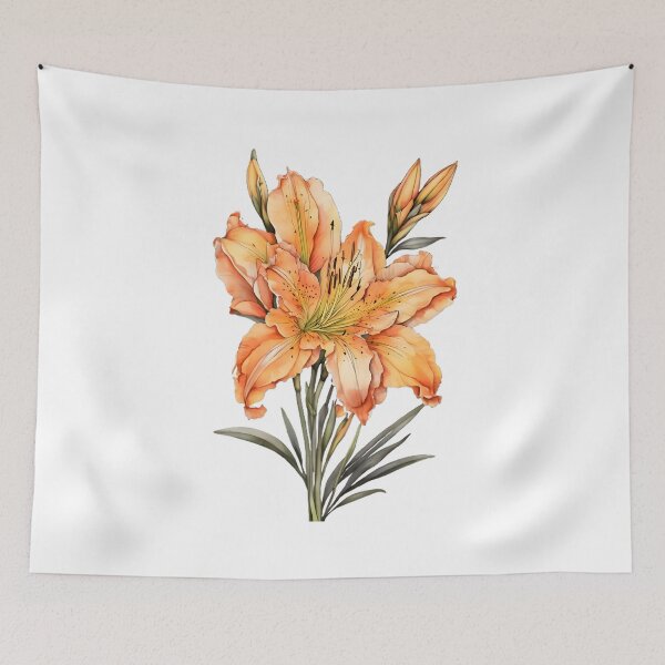 Item preview, Mariposa (Hemerocallis fulva) designed and sold by HOMETOWN86.