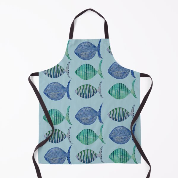 Item preview, Nine Blue-ish Fishes designed and sold by KakiDimock.