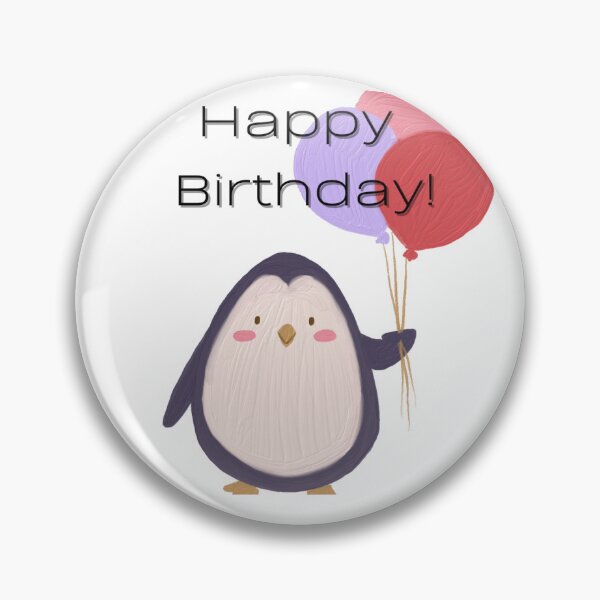 Artikelvorschau, Alles Gute zum Geburtstag, Pinguin entworfen und verkauft von ScribbleLoft.