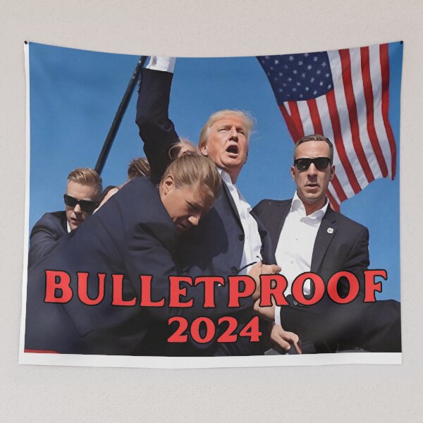 Item preview, BULLETPROOF TRUMP 2024 designed and sold by Delirat.