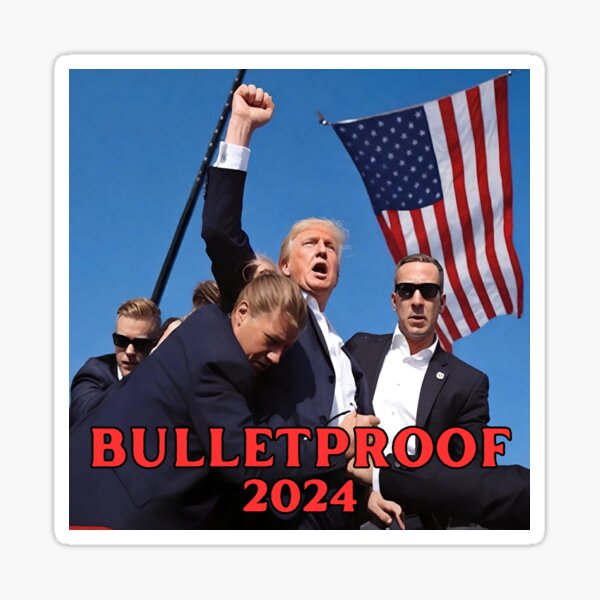 Item preview, BULLETPROOF TRUMP 2024 designed and sold by Delirat.