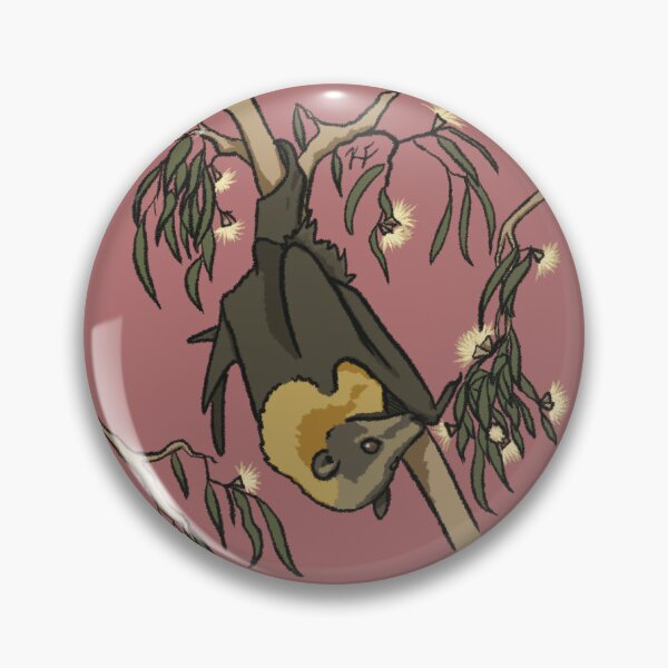 Item preview, Flying fox foraging; Grey-headed flying fox designed and sold by KarlyFMixedArts.