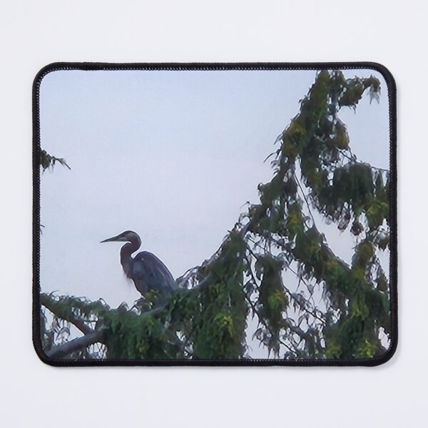 Item preview, Great Egret in Seattle , Wa at dawn designed and sold by Raineylanes.
