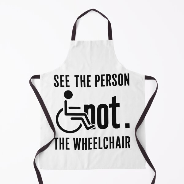 Item preview, See The Person Not The Wheelchair designed and sold by debbiebento.