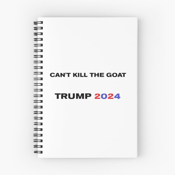 Item preview, CAN"T KILL THE GOAT TRUMP 2024 designed and sold by ClothesnMore.